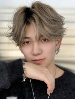 ジーナ 天神(Zina)&nbsp;センターパート/フェザーパーマ【メンズサロンZina天神】