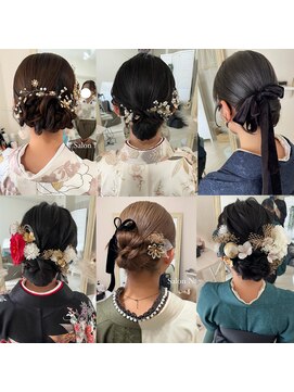 サロンナビ(Salon Navi) 成人式/卒業式ヘアセット/振袖ヘアセット/袴ヘアセット