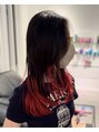 リードヘアーバイバンプ(Lead Hair by vamp)&nbsp;派手目なレッドカラーのグラデーションカラー！おすすめです！！