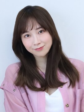 アース 溝の口店(HAIR&MAKE EARTH) こなれミディ20代30代40代◎ヘルシースタイル髪質改善カラー