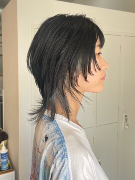 ロッカ(ROCCA) 軽やかレイヤー×ナチュラルウルフ