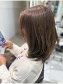 透明感 オリーブベージュ