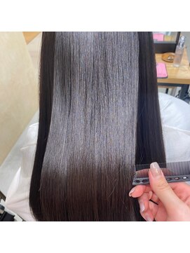 潤いたっぷりの艶髪