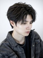 エイド 本店(aid)&nbsp;無造作コンマバングショート毛流れツイストパーマ