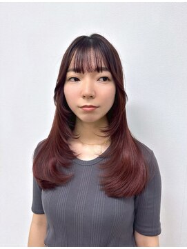 ザシェノンウメダ(THA CHAINON UMEDA) 着物ヘア/大人ガーリー/ダークアッシュ/似合わせカット/心斎橋