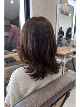 プラスイズム ヴェレン(PLUSISM Velen) ボブ外ハネくびれ京都宇治20代30代40代50代