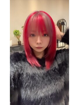 リー 梅田(Lee) Minato/セクションカラー/レイヤーカット/U24