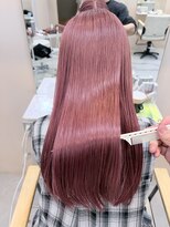 シダ(sida)&nbsp;ミルクティベージュに色落ちする「ピンクカラー」