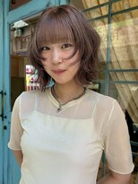 ロチカバイドールヘアー 心斎橋(Rotika by Doll hair) マロンベージュ×ボブレイヤー