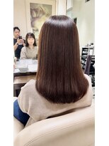 ヘア&エステ ヒロイン 西武池袋店&nbsp;大人上品艶感ナチュラルストレートヘア。