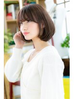 ENOAhair&spabyCOVERHAIR【ショート/白髪染め ぼかし/ヘッドスパ】【10/1開店(予定)】&nbsp;川口／大人可愛い丸みショートボブ×小顔カット