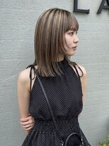 ラソ バルコ(LAZO barco)&nbsp;コントラストハイライトロブ【北野田駅】
