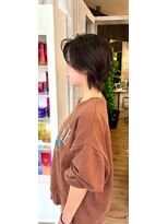 ヘアショップエヌアンドエー 久喜店(hairshop N&A)&nbsp;ショート×レイヤーカットで骨格補正＆小顔見せ朝ラクヘア