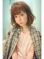 テラバイアフロートシーグラスコテージ (terra by afloat SEAGLASS COTTAGE) クセ毛風 あやふや ボブ/テラバイアフロート 二子玉川