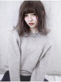 【LUNON fieju】ハイトーングラデーションカラー×外ハネ