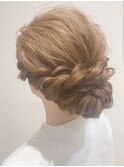 およばれ簡単ヘアアレンジ