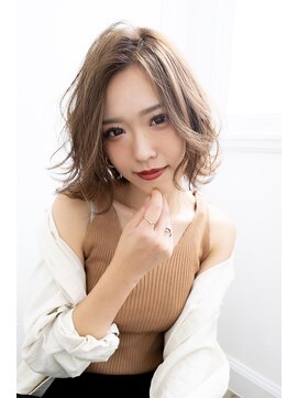 アンジェリカ 名古屋店(ANGELICA) ANGELICA ミルキーベージュボブレイヤー