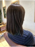 会社でバレにくい!?グリーンのインナーカラー