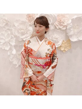 ハットウ(HATTO) 振袖着付けとヘアセット
