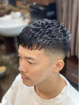 ヒロギンザ 浜松町店(HIRO GINZA) スキンフェードクロップスタイル