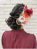 成人式 和装 ヘアセット ヘアアレンジ