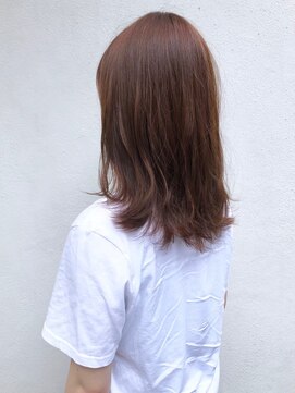フロート 小阪店(float) モカブラウン_マロンベージュ Aラインボブ かきあげ