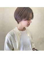 インサイドアウト(IN SIDE OUT+)&nbsp;丸みショート / 大人ショート / センター分け【IN SIDE OUT+】