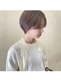 丸みショート / 大人ショート / センター分け【IN SIDE OUT+】