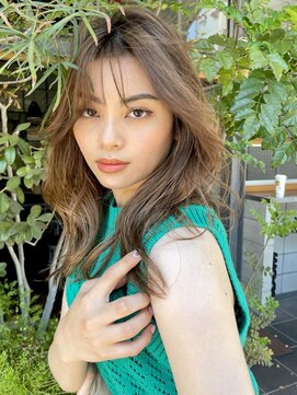 ラパンセヴェール(LA PENSEE VERT) ツーウェイバング×透明感グレージュ