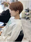 オレンジカラー☆マッシュショート【村山武史】
