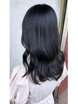 ルアウ ヘアアンドメイク(LUAU Hair&Make) ブリーチなしブルーグレージュ