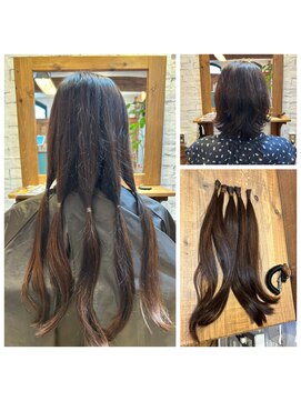 ボスコ 下北沢店(bosco) 【ヘアドネーション】カットカラーパーマ【gocci】