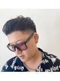 メンズオールバックスタイル
