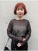 【morio熊本】大人可愛い切りっぱなしボブ