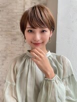 アンバー 池袋(amber)&nbsp;オリーブベージュ/ハンサムショート/髪質改善[池袋駅]