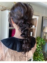 ヘアーデザイン シュシュ(hair design Chou Chou by Yone)&nbsp;☆chouchou☆編みおろしアレンジ