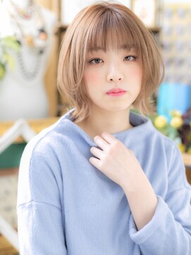 カバーヘア ブリス 川口(COVER HAIR bliss) ★大人ハイライトくびれヘア外ハネボブウルフ10代20代30代★10