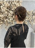 お呼ばれヘアアレンジ