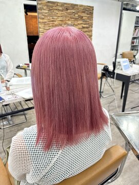 プライズ アイリス 池袋東口店(prize Iris) ピンク/ペールピンク/ハイトーン/派手髪/夏カラー/池袋
