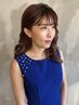 フルメイク+巻きおろしヘアセット(ピン無しのスタイリング)