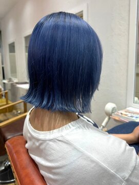 リコ 池袋東口店(Liko) 【Liko　池袋東口店】ネイビーベージュ　デザインカラー　ブルベ