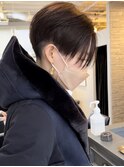 【SHARON 原宿】20代30代40代 人気 前下がりハンサムショート