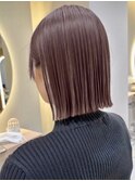 韓国風/インナーカラー/縮毛矯正髪質改善/顔まわり/レイヤー