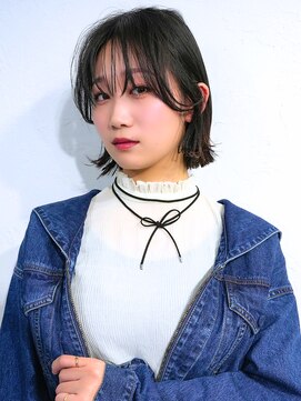 ナービス(NARVIS) 切りっぱなしボブ/ミディアムボブ