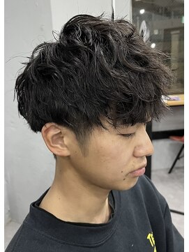ウェイビー 桜木町店(WAVY) 【WAVY】メンズマッシュ×ツイストスパイラルパーマ