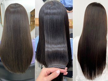 コニー(coni)の写真/【千里山駅徒歩1分】30代～50代特有のお悩みを[coni]の髪質改善MENUで解決◇“1フロア貸切”の贅沢空間も◎