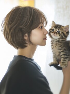 アルトリスト(Altruist Aging×HAIR&SPA) ★ダークアッシュ大人ガーリーボブ着物似合わせカット/髪質改善