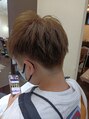 ビューティシモ 入間(Beautissimo) メンズツーブロックカラーはベージュ系のお色に！