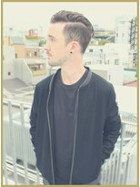 ジジバイワースホワイル(jiji by WORTH WHILE)&nbsp;アッシュブラックウルフマッシュパーマハイライト波巻きショート