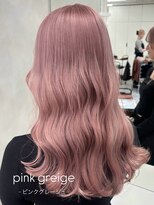 ベレーザ 渋谷(BELEZA)&nbsp;14555ブリーチ＆ダブルカラーラベンダーパープルレイヤーロング